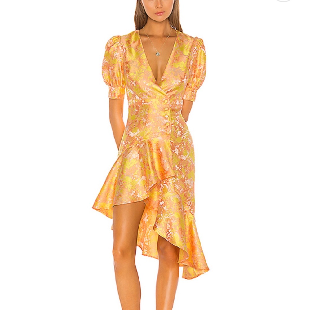 song of style midi dress